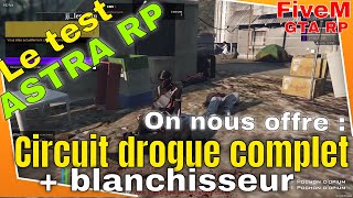 GTA RP Test  ASTRA RP  Points de drogues et blanchisseur [upl. by Eylk]