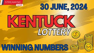 Kentucky Midday Lottery Results For  30 Jun 2024  Pick 3  Pick 4  Powerball  Mega Millions [upl. by Coombs]