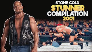 Stone cold Stunner Compilation 2001 [upl. by Aspia]