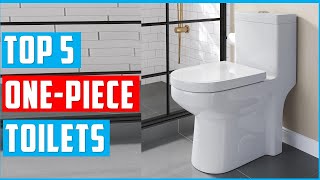 ✅5 Best OnePiece Toilets 2024  The Ultimate Guide to Buying the Best Toilet [upl. by Quenna]