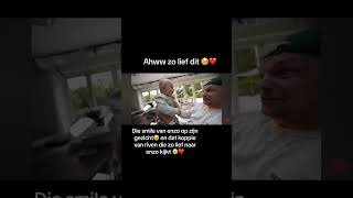 Awh zo lief dit🥰🥰 enzo knol en riven dutch enzoknol knolpower milanknol [upl. by Iron34]