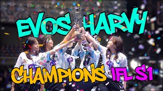 EVOS HARVY CHAMPIONS IFL NUNEK JADI PREDATOR IFL S1 [upl. by Annaliese]