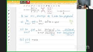 Tutorial K27 FTTM ITB  Kekontinuan amp Limit Takhingga [upl. by Phebe]