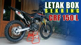 LETAK BOX SEKRING CRF 150 L DAN FUNGSINYA [upl. by Mientao414]