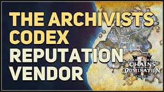 The Archivists Codex Reputation Vendor WoW Korthia [upl. by Eimar]