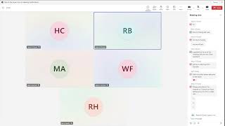 Fake Teams Meeting with Brown Noise  Chat [upl. by Welker]