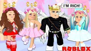 I WENT UNDERCOVER AS A RICH PRINCE TO SEE WHAT WOULD HAPPEN Roblox Royale High Gold Digger [upl. by Ysdnil76]