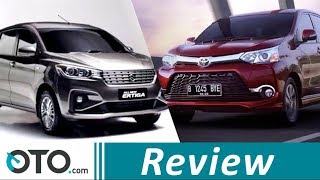 Suzuki Ertiga vs Toyota Avanza Veloz  Review  Mana Yang Terbaik Untuk Anda  OTOcom [upl. by Ainessej]