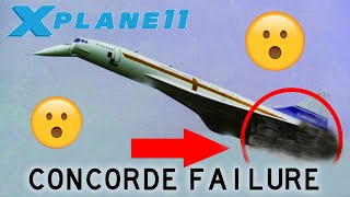 Surviving engine failure in Concorde  X Plane 11 [upl. by Thursby]