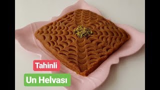 Tam 20 dakikada quotTahinli Un Helvasıquot 👌 Tam ölçü nefis lezzet👌 [upl. by Kirsteni370]