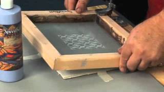 Screen Printing on Tiles [upl. by Aeneas]