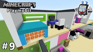 MINECRAFT Playmobil Luxusvilla bauen 9 Deutsch  KINDERZIMMER FÜR JUNGEN  Spiel mit mir [upl. by Melisenda]