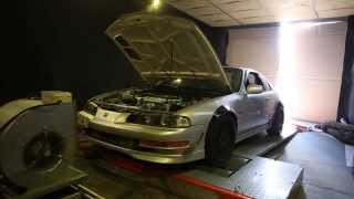 Prelude F22B Turbo Dyno [upl. by Roxana825]