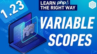 PHP Variable Scopes  Static Variables  Full PHP 8 Tutorial [upl. by Eyk]