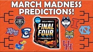 Filling Out Joe Lunardi’s BRACKETOLOGY FULL MARCH MADNESS PREDICTIONS Feb 27th [upl. by Elamrej]