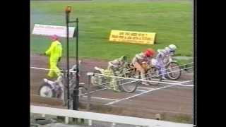 1991 Wolverhampton Wolves  Cradley Heathens Heat 9 [upl. by Ahsimet]