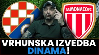 DINAMO vs MONACO 22 ODLIČAN DINAMO NAŽALOST SAMO BOD [upl. by Diver]