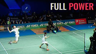 15 Badminton Rallies with All Out ATTACK [upl. by Rinna658]