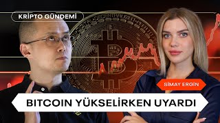 Bitcoin Yükselirken Binance Eski CEOsu CZden 4 Uyarı [upl. by Wharton]