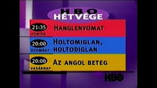 HBO ajánló 19980704 kb 001től [upl. by Zorine]