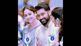 💓Surya and jyotika south best jodi 💓 bollywood song south shorts [upl. by Akemal501]