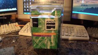 AMD Athlon XP 1700 CPU  Brand New [upl. by Relyhs]