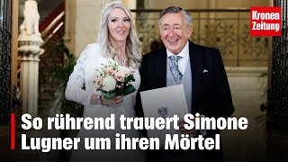 So rührend trauert Simone Lugner um ihren Mörtel  kronetv NEWS [upl. by Marianne992]