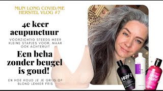 Vlog 7 4e keer acupunctuur Een beugelloze beha is goud waard En ik heb suikerspin roze haar [upl. by Seana770]