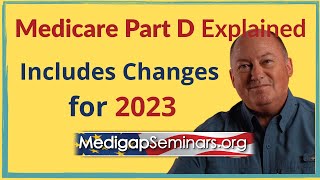 Medicare Explained  Part D 2023 [upl. by Eirffej]