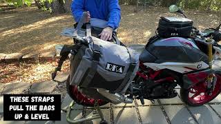 RKAAdaptivtechnologies 60 liter Saddlebags Install [upl. by Hgielram]