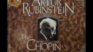 Arthur Rubinstein  Chopin Waltz Op 70 No 2 in F minor [upl. by Tisha]