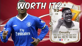 92 Marcel Desailly Golazo Icon Player Analysis  EA FC 24 Ultimate Team [upl. by Josey461]