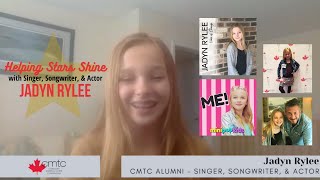 SINGER SONGWRITER ACTOR Jadyn Rylee  CMTC Presents Helping Stars Shine [upl. by Ellienad]