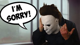 Michael Myers Apology Video 🎃 YouTuber Apology Video Parody [upl. by Nnael]