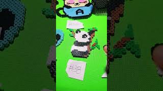 Tendre que hacer el ultimo que me falta a las 2 de la mañama 🥲panda hamabeads kawaii [upl. by Lower734]