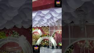 reception decoration 💐💐💐💐👌👌👌👌👌shortsvideo shorts events events videos [upl. by Peggy]