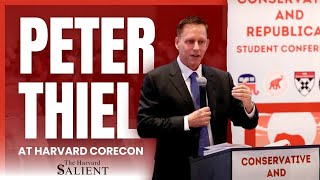 Peter Thiel  Keynote Address  The Conservative and Republican Student Conference [upl. by Alyag806]