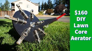 A DIY Lawn Core Aerator For 160 Youd be surprised [upl. by Ritz77]