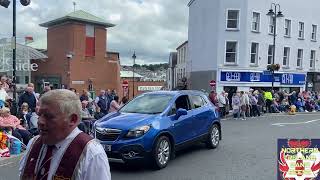 Annual Relief Of Derry Parade In Londonderry Part 3 [upl. by Eelanaj]