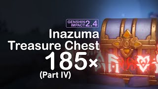 All 185 Inazuma Chests Location Version 24 Enkanomiya  Genshin Impact [upl. by Latsyrc50]