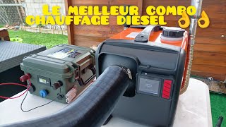 dinguerie chauffage chinois diesel webasto 🔥🌡️♨️💪 aliexpress [upl. by Warchaw]