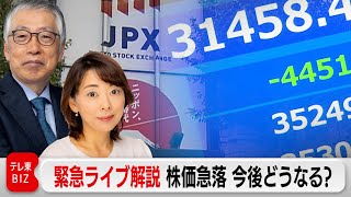 株価急落 いまマーケットで何が？ 徹底解説【緊急ライブ配信】 [upl. by Nivlek571]