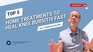 Top 5 Home Treatments to Heal Knee Bursitis Fast  Dr Chris Cameron Chiropractor in Lucan ON [upl. by Mou418]