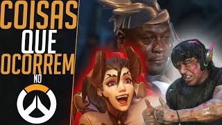 COISAS QUE ACONTECEM NO OVERWATCH  Central Overwatch Brasil [upl. by Anirrak]