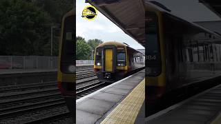 158884 arrives into Eastleigh heading to Salisbury class158 [upl. by Anit]