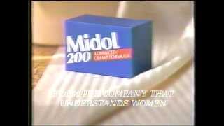 Midol 1988 commercial [upl. by Niryt]