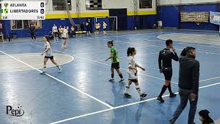 2024 1ra Div 1er Tiempo AFA Futsal Fem Atlanta Vs Libertadores [upl. by Menard]