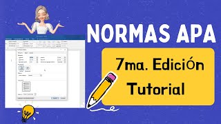 Normas APA 7ma edición aprende a configurarlas en Word [upl. by Farley]