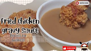 GRAVY SOUCE perfect for FRIED CHICKEN KUYSNEILTV [upl. by Anotal]