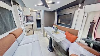 WOHNMOBIL auf 636m mit Hotel Zimmer Design Innenraum Challenger X250 2024 [upl. by Akinor462]